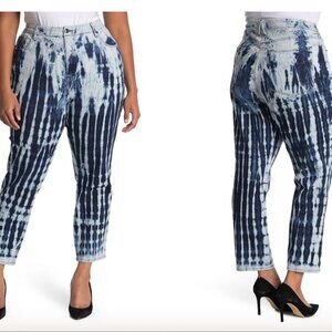 GOOD AMERICAN Good Vintage Shibori Jeans